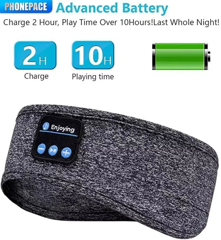 Premium Sleep & Workout Headband™