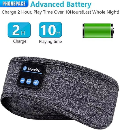 Premium Sleep & Workout Headband™