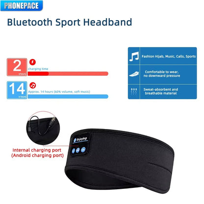 Premium Sleep & Workout Headband™
