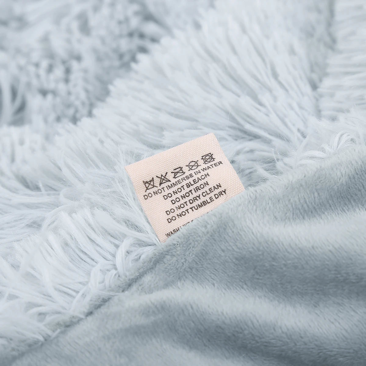 ソファ、ベッド用のロングシャギープラッシュブランケット