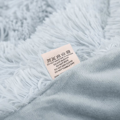 ソファ、ベッド用のロングシャギープラッシュブランケット