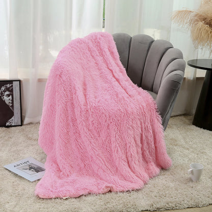 ソファ、ベッド用のロングシャギープラッシュブランケット